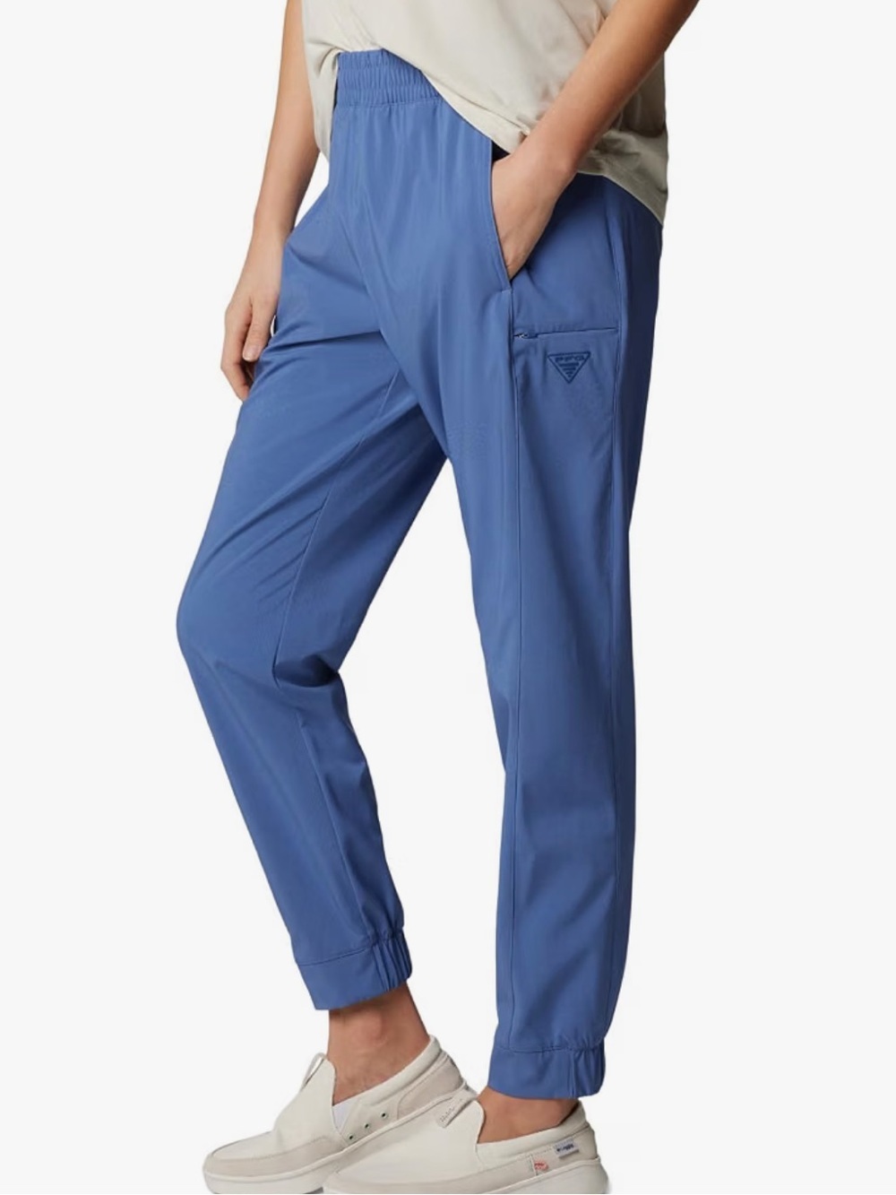 Columbia PFG Uncharted Jogger Pants Slate Blue Size XL Hiking Fishing Outdoors